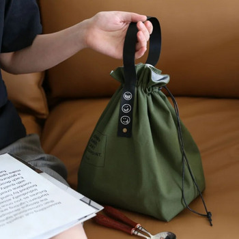 Запазване на топлината Хладилна чанта Водоустойчиво фолио Пикник Офис Студент Преносима термична къмпинг чанта за обяд Чанти за пикник
