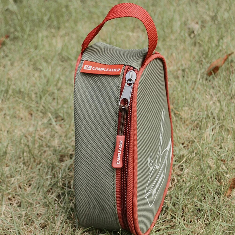 Kempovanie Sierra Cup Bowl Zips Storage Bag Oxford Candle Grill Table Organizer Cestovné puzdro na prenášanie pre vonkajšiu turistiku