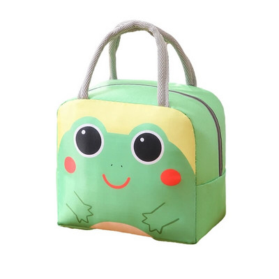 Kawaii kaasaskantav külmiku termokott naiste laste kooli soojusisolatsiooniga lõunasöögikarp Toite väike jahutuskott