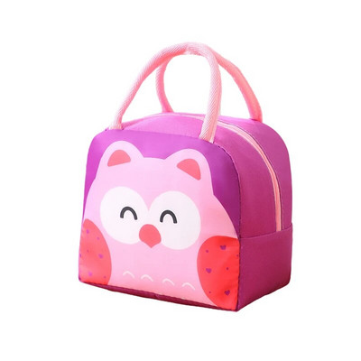 Kawaii kaasaskantav külmiku termokott naiste laste kooli soojusisolatsiooniga lõunasöögikarp Toite väike jahutuskott