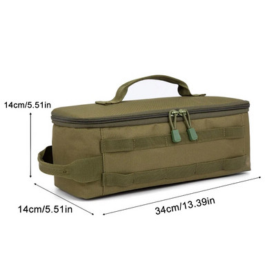 Stovyklavietės dujų bako laikymo krepšys lauke, didelės talpos viryklės laikymo dėklas.