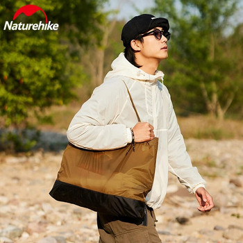 Naturehike Къмпинг чанта за съхранение 28L Свръхлека преносима сгъваема чанта за съхранение Водоустойчива чанта за къмпинг и пикник Екологична чанта