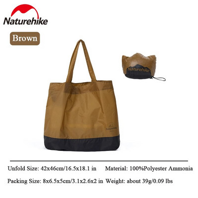 Naturehike matka hoiukott 28L ülikerge kaasaskantav kokkupandav hoiukott Veekindel matkama matkapikniku kott Keskkonnasõbralik kott
