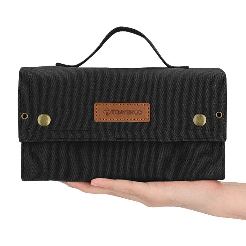 Tomshoo patvarus kepsninės prieskonių laikymo krepšys su 10 butelių lauko kempingo nešiojamas piknikas ant grotelių prieskonių prieskonių butelių laikymo krepšys