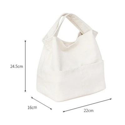 Japoniškas didelės talpos nešiojamasis terminis pietų krepšys iškylai mokyklai Kelioninis izoliuotas maisto konteineris Bento aušintuvo krepšys