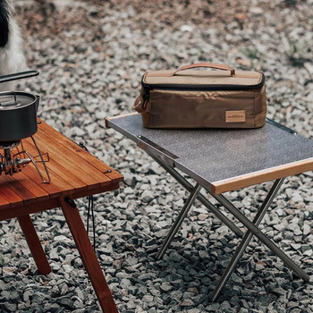 Τσάντα αποθήκευσης Camping Πιρούνι Κουτάλι Μαχαιροπήρουνα Θήκη Chopsticks Dinnerware Organizer Μεγάλη χωρητικότητα Ελαφρύ φορητό για εξωτερικούς χώρους