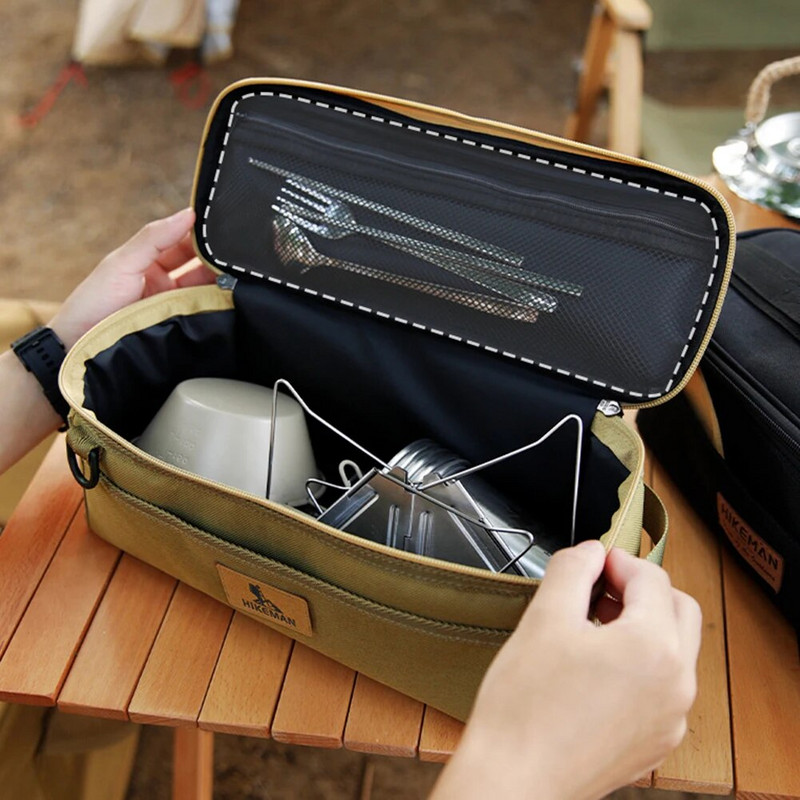 Οργάνωση μαγειρικών σκευών Oxford Πανί Ταξιδιωτική τσάντα μπάρμπεκιου σκευών μεγάλης χωρητικότητας Αδιάβροχη αδιάβροχη για αξεσουάρ εξωτερικού χώρου