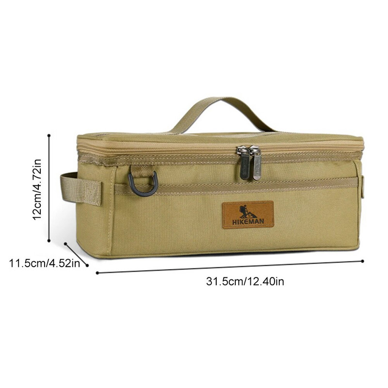 Οργάνωση μαγειρικών σκευών Oxford Πανί Ταξιδιωτική τσάντα μπάρμπεκιου σκευών μεγάλης χωρητικότητας Αδιάβροχη αδιάβροχη για αξεσουάρ εξωτερικού χώρου