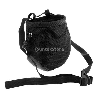 Rock Climbing Chalk Bag Boulder Αδιάβροχο μαγνήσιο σε σκόνη αποθήκευσης Ρυθμιζόμενη μέση Γυμναστική θήκη άρσης βαρών Εξοπλισμός γυμναστικής