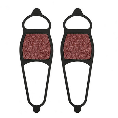 1 paar jalanõusid haarats jäme liiva pind jää lumejalatsid käepidemed silikoonist jalatsi käepidemed lumi jää talvesaapad veoklambrid