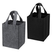 Picnic ușor, rezistent la rupere, 4 compartimente, pliabil, pentru călătorie, cu mâner de transport, geantă pentru sticlă de vin, impermeabilă