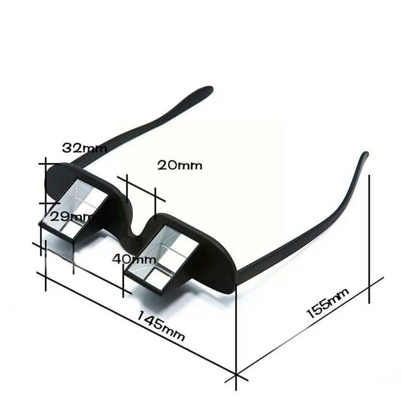 Kerged prillid Prillid Kõrgus Läbipaistvad Mugavad Prillid Murduvad kaljuronimisprisma Välis Optilised