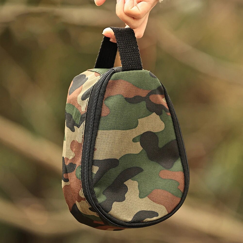 Camping Sierra Cup Bowl Tõmblukuga hoiukott Oxfordi riidest grilllauanõude organiseerija reisikott õues matkamiseks