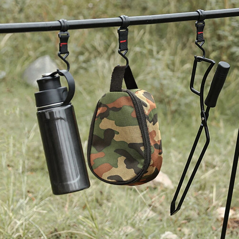 Camping Sierra Cup Bowl Tõmblukuga hoiukott Oxfordi riidest grilllauanõude organiseerija reisikott õues matkamiseks