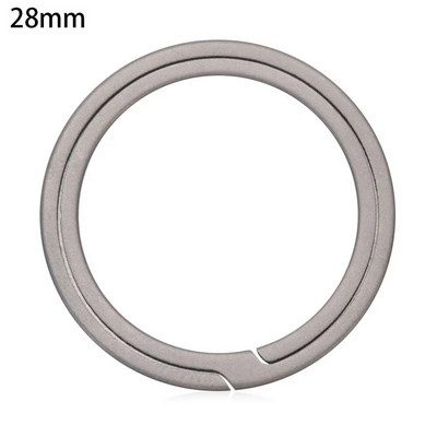 Υψηλής ποιότητας μπρελόκ από γνήσιο τιτάνιο Πολυτελές ανδρικό μπρελόκ με προσαρμοσμένα γράμματα Εξαιρετικά ελαφρύ EDC για κοσμήματα βάσης μπρελόκ