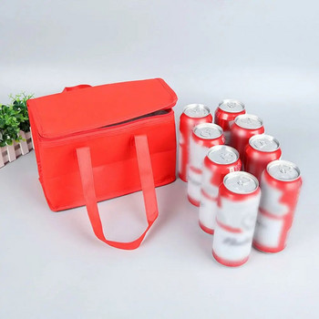 Φορητή τσάντα ψύξης μεσημεριανού γεύματος Τσάντα ψύξης παραλίας Μαλακές τσάντες ψυγείου Πτυσσόμενες μονωτικές τσάντες για πικ-νικ Ice Pack Lunch Cooler Bag