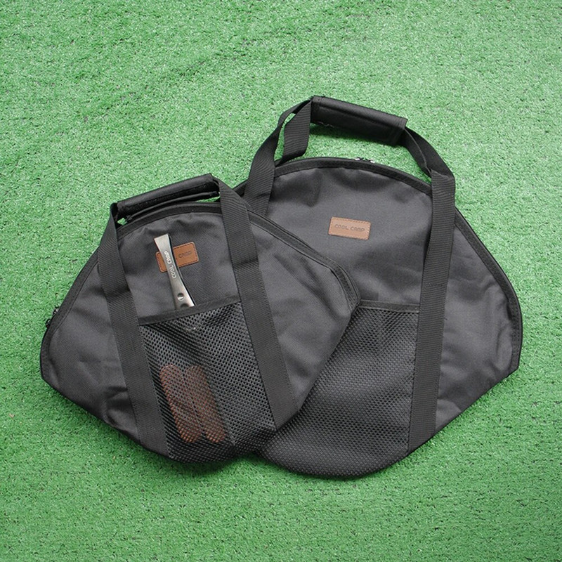 2 suurusega 600D Oxfordi küpsetusplaat hoiukoti käepidemega grillplaadi kandekoti küljetasku välipikniku grillimiseks käekoti jaoks.