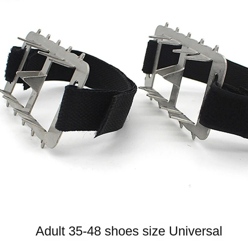 10/26 hammaste jäähaarats nael jalatsite jaoks Talvised õues libisemisvastased matkad mägironimiseks jää-lume krambid libisemisvastased jalatsikatted