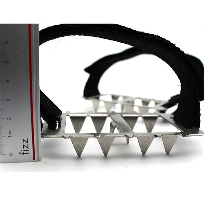 10/26 hammaste jäähaarats nael jalatsite jaoks Talvised õues libisemisvastased matkad mägironimiseks jää-lume krambid libisemisvastased jalatsikatted