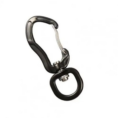 360° pööratav vurr karabiin Pöörlev karabiiniklamber Väike traatväravaga karabiin Pöörlev rippklambriga konksu võrkkiik