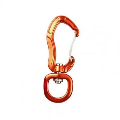 360° pööratav vurr karabiin Pöörlev karabiiniklamber Väike traatväravaga karabiin Pöörlev rippklambriga konksu võrkkiik