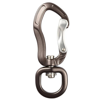 Pasukamas karabino segtukas 360° pasukamas suktukas karabinas su vieliniais vartais sukamasis hamako pakabinimo kabliukas