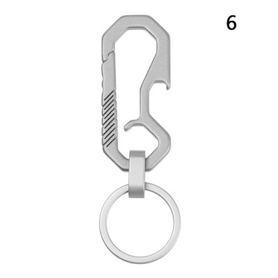 26/31/36 mm titaanisulamist meeste võtmehoidjad EDC võtmehoidjad ehtehoidjad Kvaliteetsed ülikerged pudeliavaja tarvikud