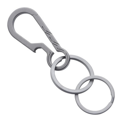 26/31/36 mm titaanisulamist meeste võtmehoidjad EDC võtmehoidjad ehtehoidjad Kvaliteetsed ülikerged pudeliavaja tarvikud