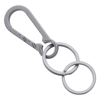 26/31/36 mm titaanisulamist meeste võtmehoidjad EDC võtmehoidjad ehtehoidjad Kvaliteetsed ülikerged pudeliavaja tarvikud