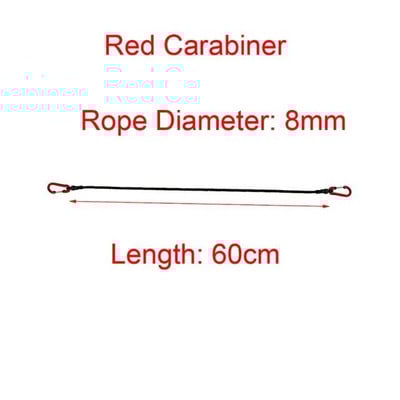Bungee kabel za teške uvjete rada Elastična traka za vezivanje Žice Karabineri Kuke Kajak Biciklizam Užad za pakiranje prtljage Pribor za kampiranje