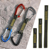 Ronimisrihm 25 kN purunemispinge allamäge rihm Professionaalne mägironimiskarabiin Ühendusrihm Ronimistropp