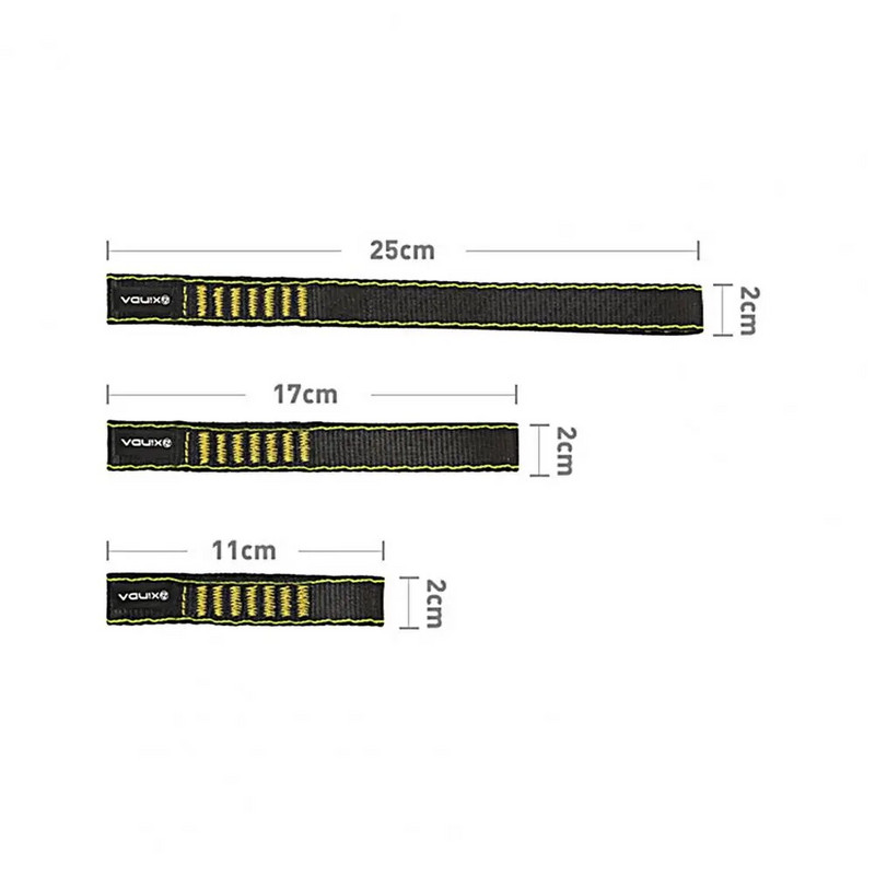 Ronimisrihm 25 kN purunemispinge allamäge rihm Professionaalne mägironimiskarabiin Ühendusrihm Ronimistropp