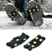 5 klinova Dereze Vanjski Penjanje po snijegu Ručke za zaštitu od klizanja Za cipele Navlake Dereze zimi Šiljci za led za cipele Sante leda Bitve