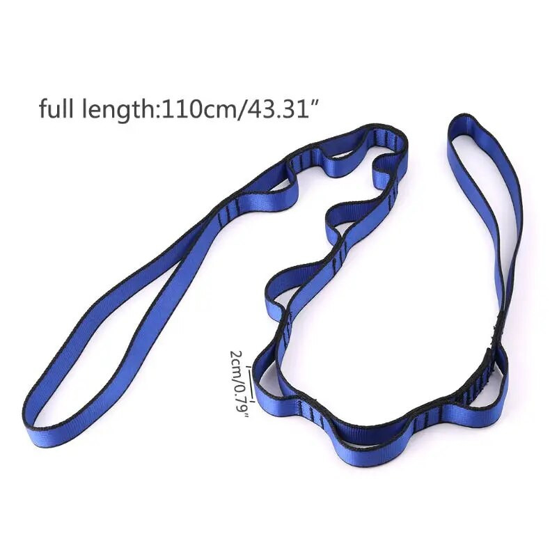 Roniv nailonist karikakra keti köis koos aasadega jooga võrkkiik rippuv rihmapael