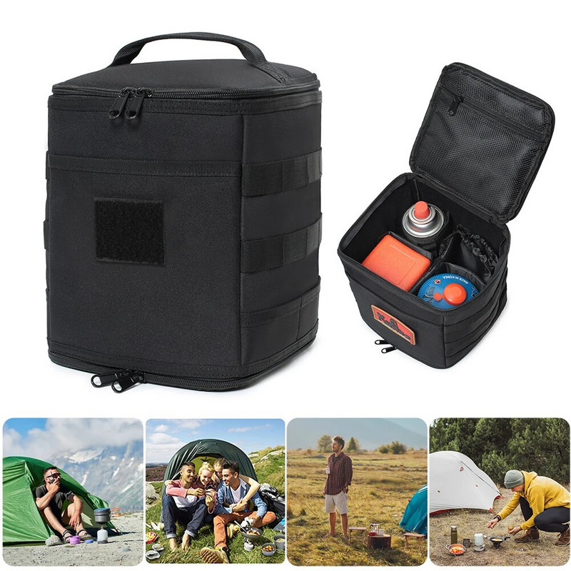 Matkapliidi hoiukohver kaasaskantav välitingimustes laagri gaasipaagi kott toiduvalmistamismahutile vastupidav suure mahutavusega riistade hoiukott