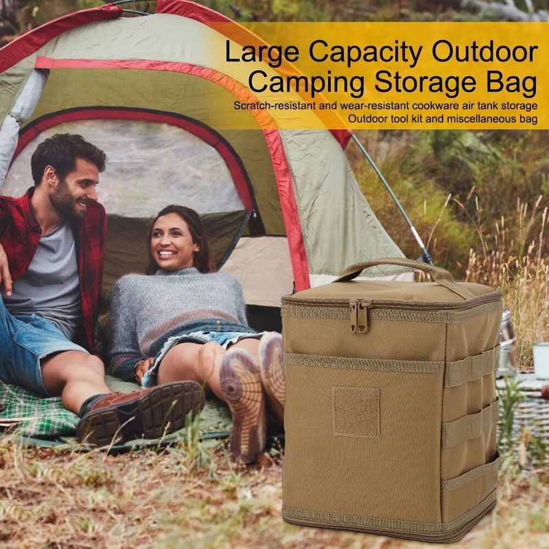 Matkapliidi hoiukohver kaasaskantav välitingimustes laagri gaasipaagi kott toiduvalmistamismahutile vastupidav suure mahutavusega riistade hoiukott