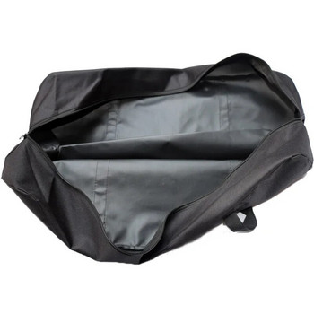 Чанта за съхранение на палатка за къмпинг на открито 600D Oxford Black Къмпинг Туризъм Пикник Чанта за носене Въдица Палатка Полюс Разширен и удебелен