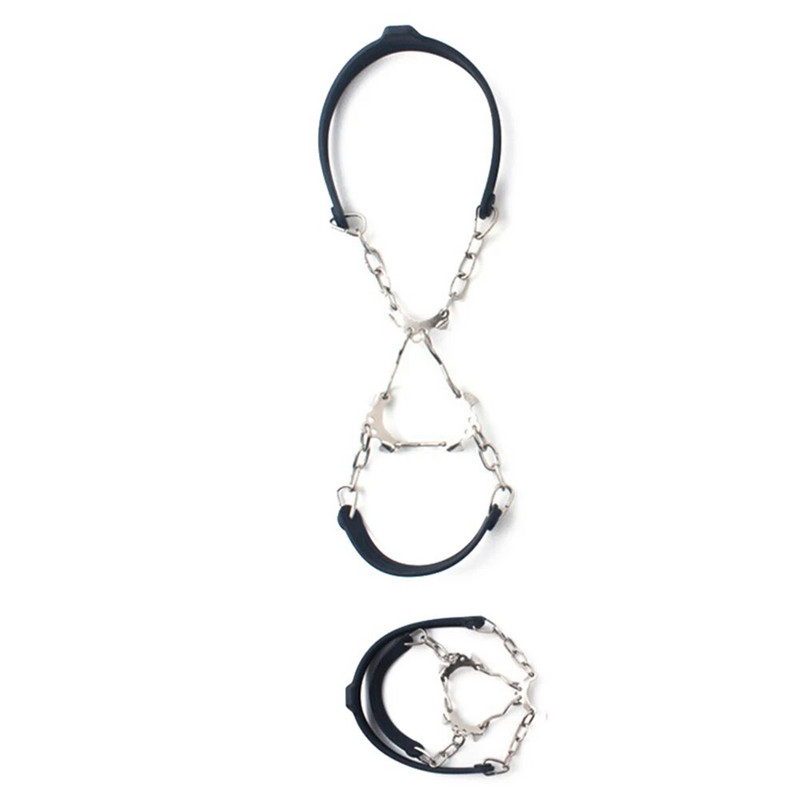 6 hambaga ronimiskrambid libisemisvastased talvised jääküüned Unisex mägironimisklambrid kõndimise matkatarvikud