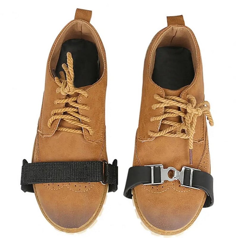 1 pāris krampji Vilces skavas sniega apavu tapas ar regulējamu stiprinājuma lenti pretslīdes ledus sniega apavu smailēm