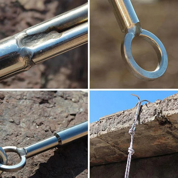 Flying Claw Survival Grappling Steel Hook Rock Climbing Claw Outdoor Hook Clasp Grappling Tackle Survival Ορειβασία