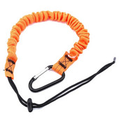 Snur pentru carabinier în aer liber de înaltă calitate, cordon retractabil, frânghie auxiliară de siguranță, instrument de alpinism elastic, telescopic, anti-cădere