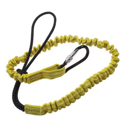 Snur pentru carabinier în aer liber de înaltă calitate, cordon retractabil, frânghie auxiliară de siguranță, instrument de alpinism elastic, telescopic, anti-cădere