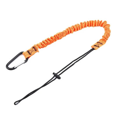 Snur pentru carabinier în aer liber de înaltă calitate, cordon retractabil, frânghie auxiliară de siguranță, instrument de alpinism elastic, telescopic, anti-cădere