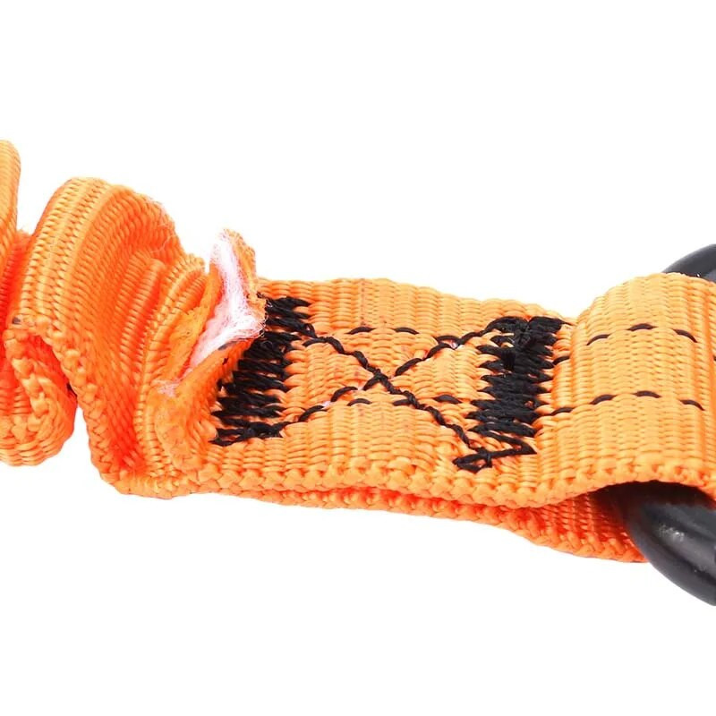 Kvaliteetne välistingimustes kasutatav karabiinpael Sissetõmmatav nööriside ohutus abiköis, teleskoopne elastne ronimistööriist kukkumisvastane