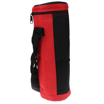 1x Μπουκάλι νερού Cooler Tote Τσάντα Universal θήκη για μπουκάλι νερού υψηλής χωρητικότητας μονωμένη τσάντα ψυγείου Υπαίθρια ταξιδιωτικά Κάμπινγκ Πεζοπορία