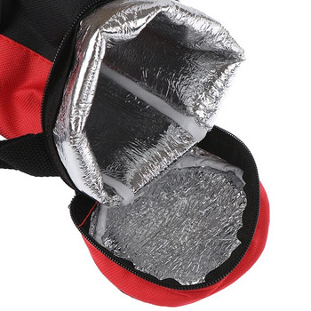1x Μπουκάλι νερού Cooler Tote Τσάντα Universal θήκη για μπουκάλι νερού υψηλής χωρητικότητας μονωμένη τσάντα ψυγείου Υπαίθρια ταξιδιωτικά Κάμπινγκ Πεζοπορία