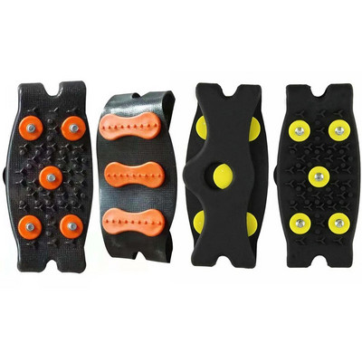 5-naastilised mägironimisklambrid, kaasas olevad libisemisvastased krohvid Unisex lumeküüniste jalatsikatted Jalutuskäik Matkatarvikud