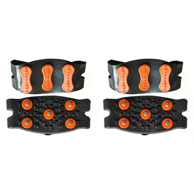 5-naastilised mägironimisklambrid, kaasas olevad libisemisvastased krohvid Unisex lumeküüniste jalatsikatted Jalutuskäik Matkatarvikud