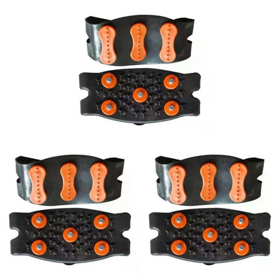 5-naastilised mägironimisklambrid, kaasas olevad libisemisvastased krohvid Unisex lumeküüniste jalatsikatted Jalutuskäik Matkatarvikud