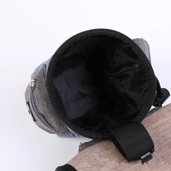 Τσάντα σκόνης αναρρίχησης εξωτερικού χώρου Κιτ εκπαίδευσης για κατοικίδια Caving Waist Bag Pack κιμωλία Αδιάβροχη θήκη από πολυεστέρα μαγνησίου σε σκόνη Τσάντα μέσης